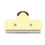 Long Fur Metal Brush with a Plastic Handle