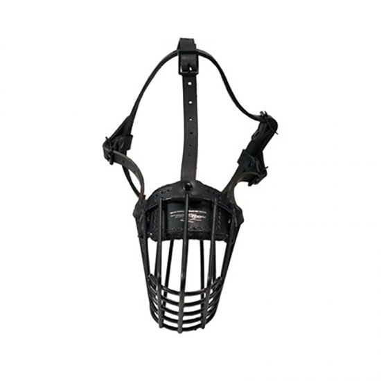 Wire Basket Dog Muzzle with Polymer Coating for Working and Aggressive Dogs