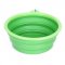 Spring-Hooked Foldable Dog Bowl