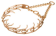 Best Training Curogan Dog Pinch Prong Collar - 1/6 inch (3.99 mm)