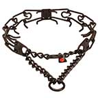 Trendy Black Steel Dog Handler - Herm Sprenger Dog Pinch Prong Collar of Stainless Steel 1/8 inch (3.2 mm)